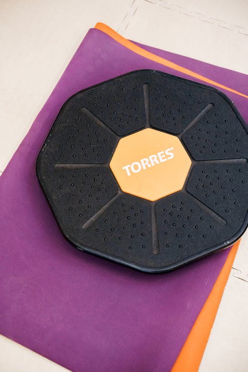 Active adult practising balance exercise with confidence